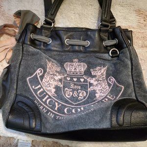 Classic Vintage Juicy Couture Velvet Scotty Purse